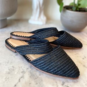 Emerson Fry Woven Slides